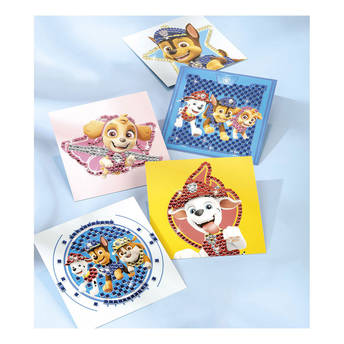 Totum 3in1 Bügeltaschen, Gipsguss und Pixel-Art-Bastelset