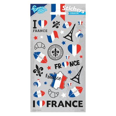 Totum Stickervel Frankreich