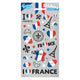 Totum Stickervel Frankreich