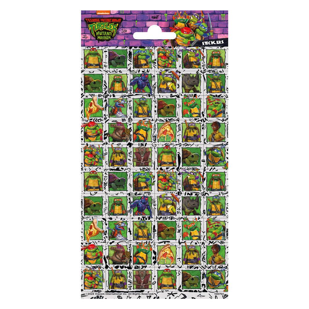 Totum Stickervel Teenage Mutant Ninja Turtles