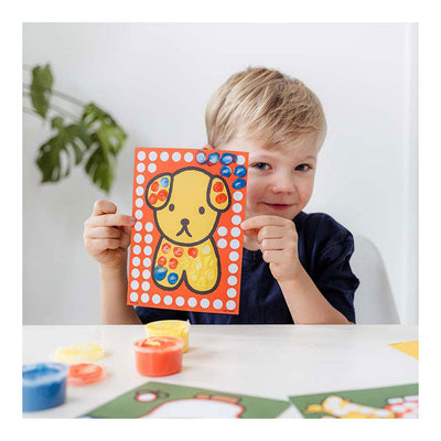 Miffy Creative mit Fingerfarbe