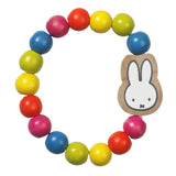 Bambelino -Spielzeug Holzperlenarmband Miffy - afbeelding 1