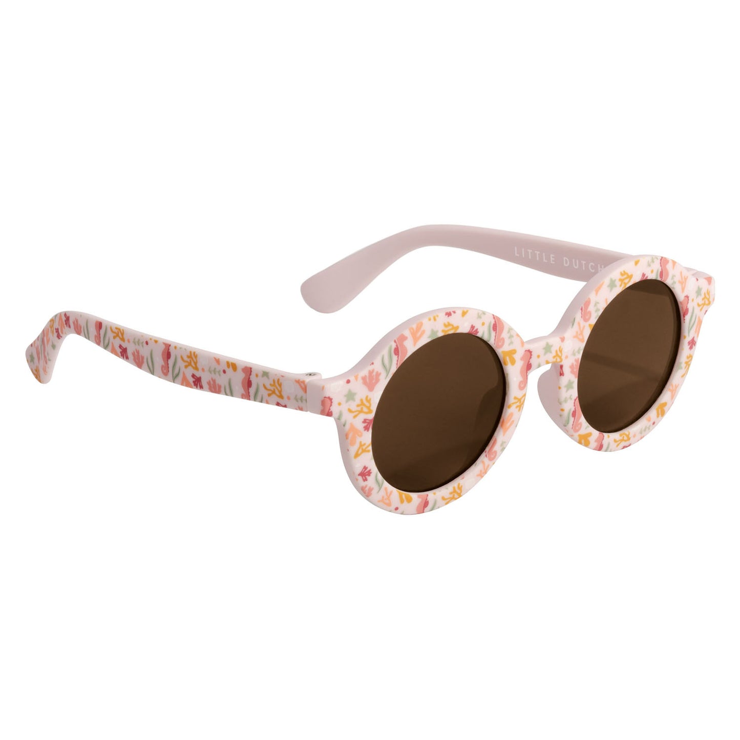Kleine niederländische Kinder Sonnenbrille Ozeanträume rosa
