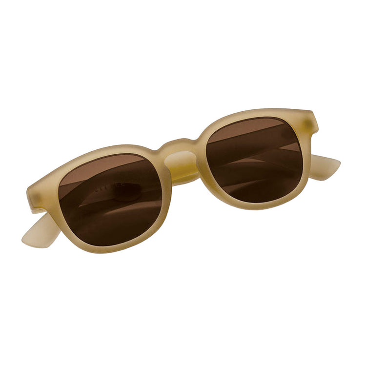 Kleine niederländische Kinder Sonnenbrille Wayfarer Mandel
