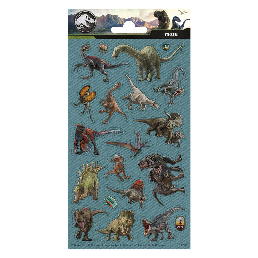 Totum Stickervel Jurassic World