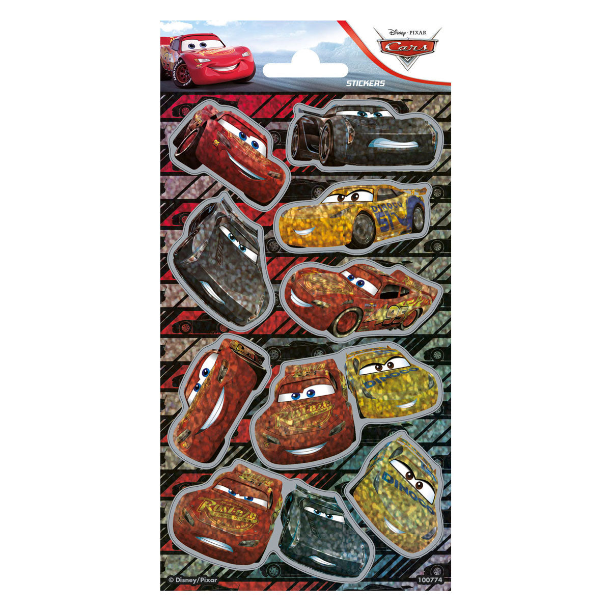 Totum Stickervel Laserautos