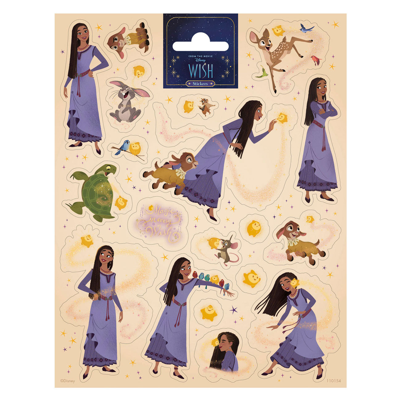 Totum Stickervel Groot Wunsch