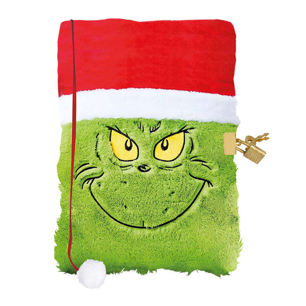 Totum flauschiges Notizbuch Grinch