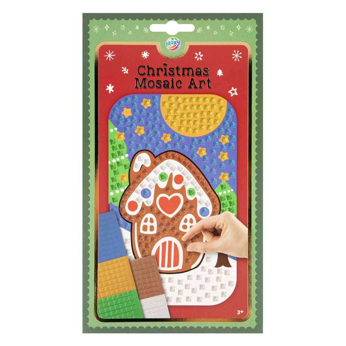 Kreative Bastelgruppe, Mosaikkunst, Weihnachten – A5