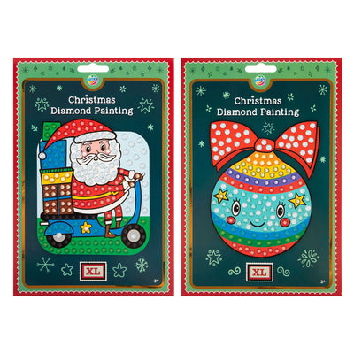 Kreative Bastelgruppe, Diamantmalerei, Weihnachten, XL, Strasssteine – A5