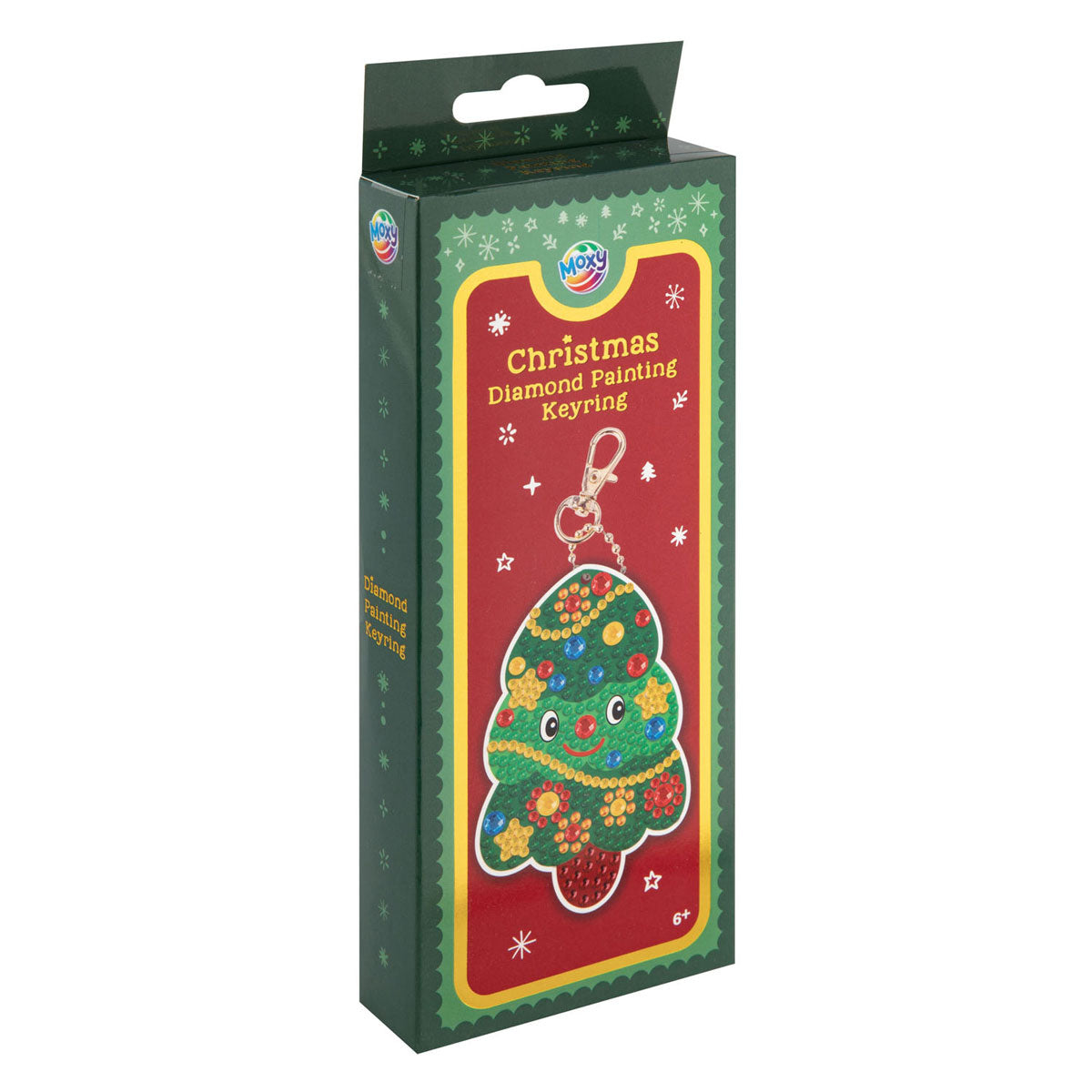 Kreative Bastelgruppe, Diamantmalerei, Schlüsselanhänger, Weihnachten