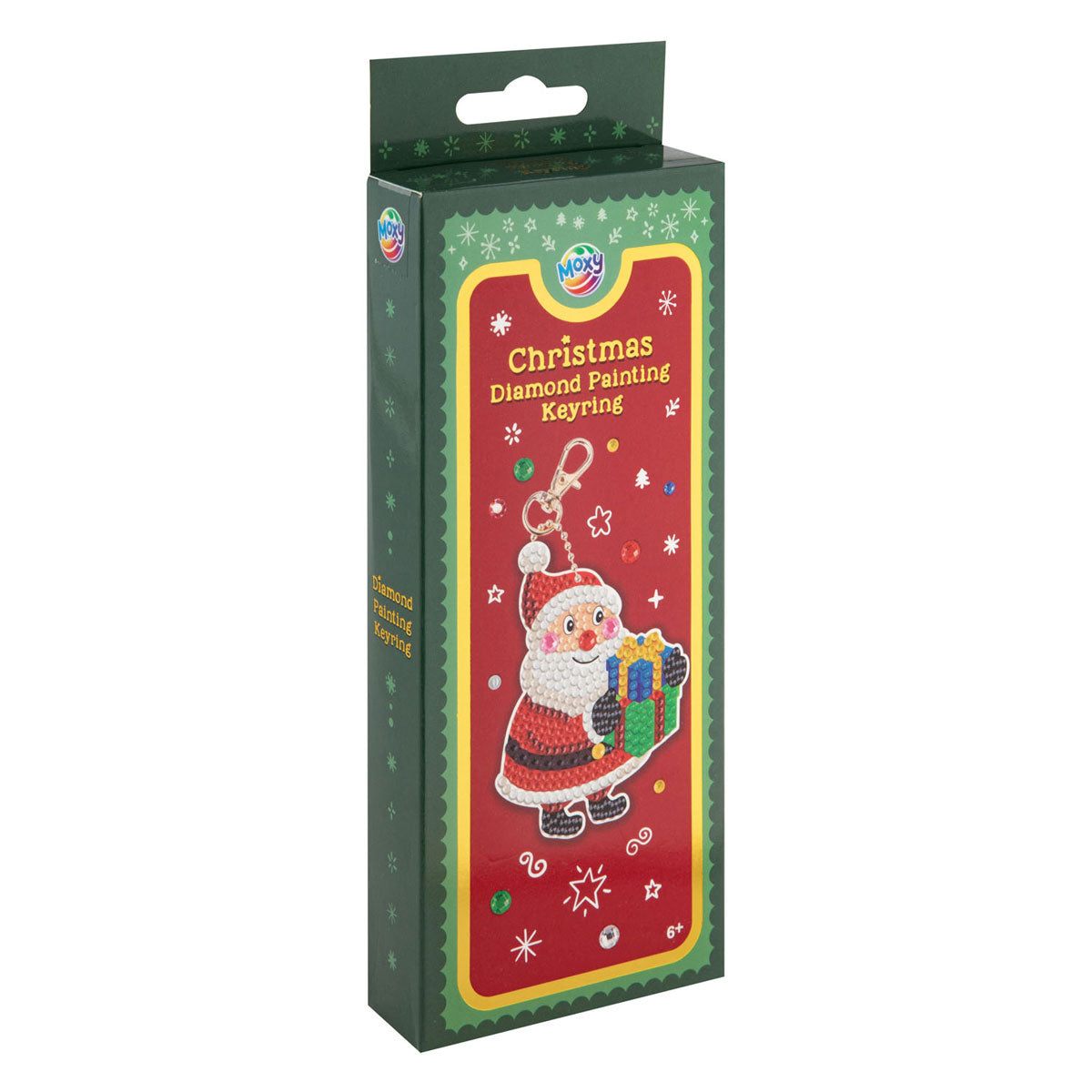 Kreative Bastelgruppe, Diamantmalerei, Schlüsselanhänger, Weihnachten