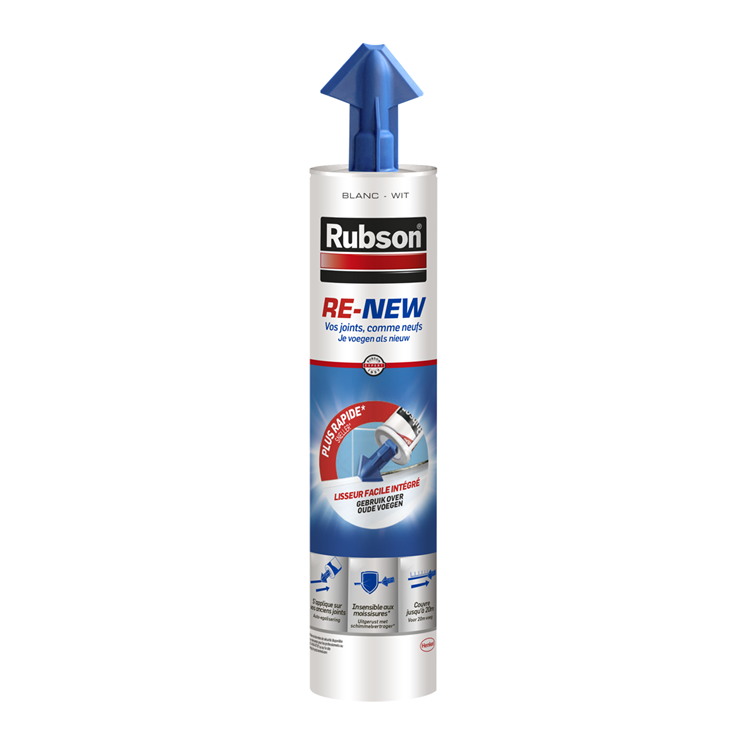 Rubson 1064689 – Kartusche weiß 280 ml erneuern | 6 Stück
