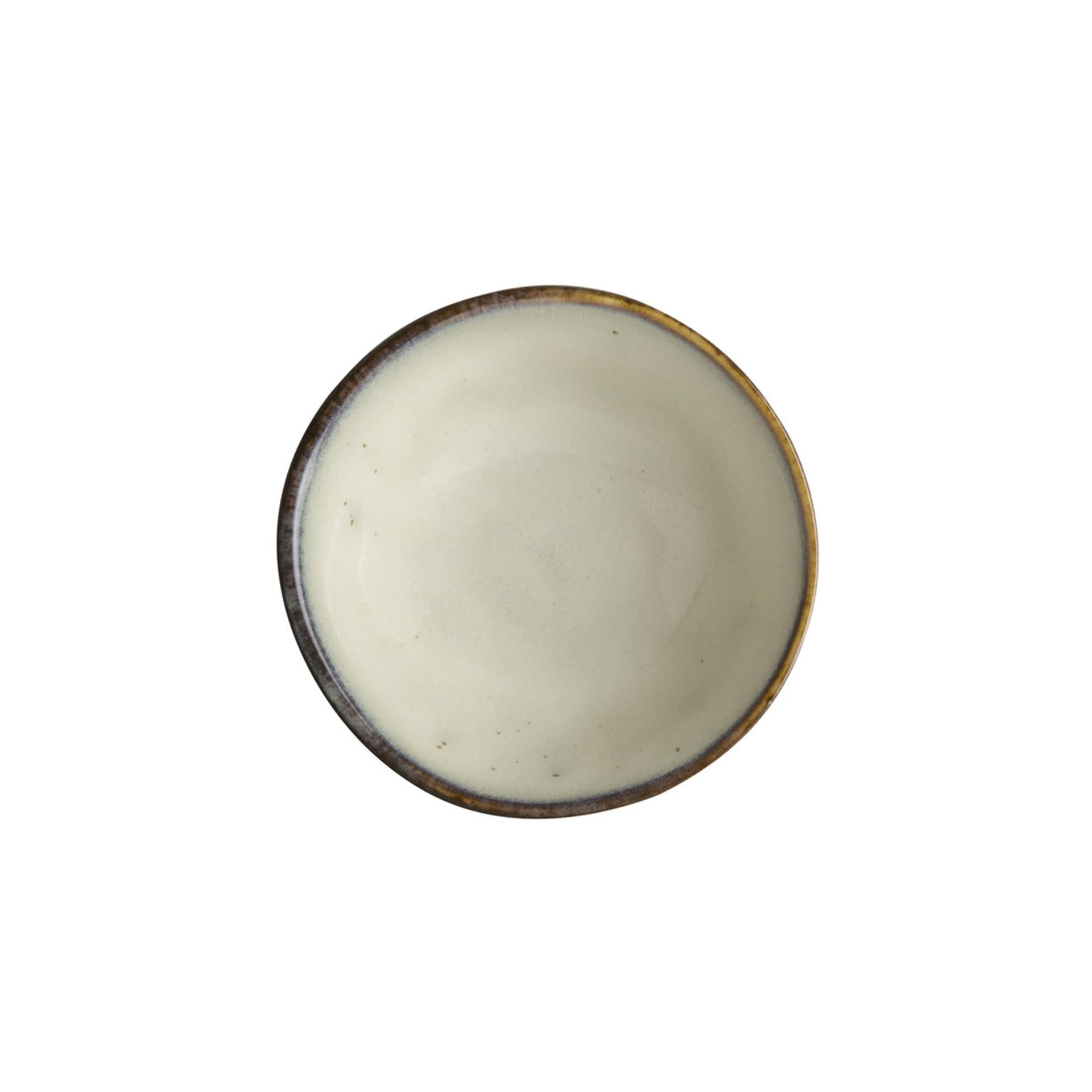 Dutch Rose Bio-Schale 8cm creme 6 Stück