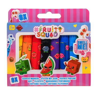Canenco Fruity Squad Stifte mit Duft, 8 Stück.