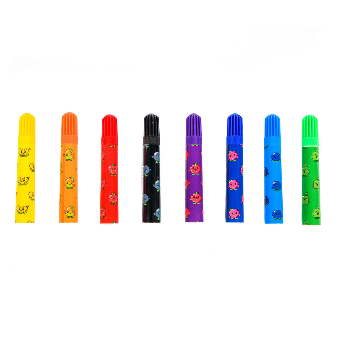Canenco Fruity Squad Stifte mit Duft, 8 Stück.
