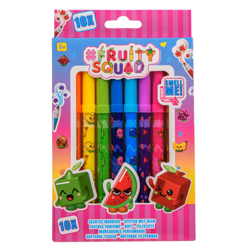 Canenco Fruity Squad Marker Supertip mit Duft, 10st.