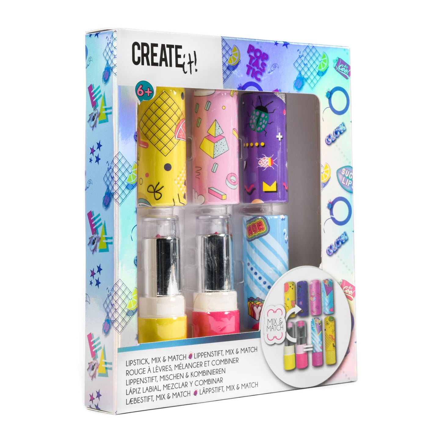 Erstelle es! Lippenstift Poptastic Mix and Match Girls 6-Piece
