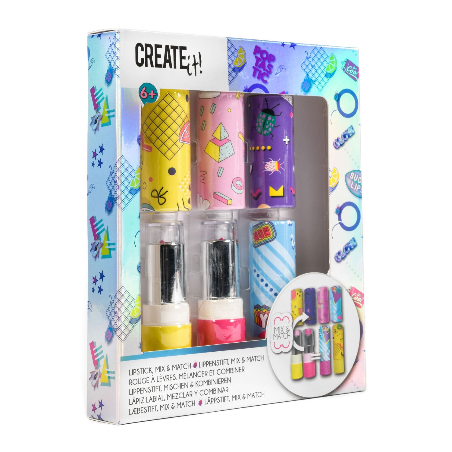 Erstelle es! Lippenstift Poptastic Mix and Match Girls 6-Piece