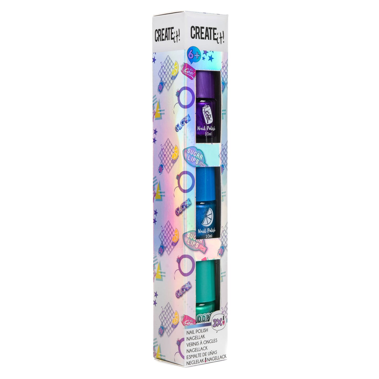 Erstelle es! Poptastischer Nagellack 3-Pack
