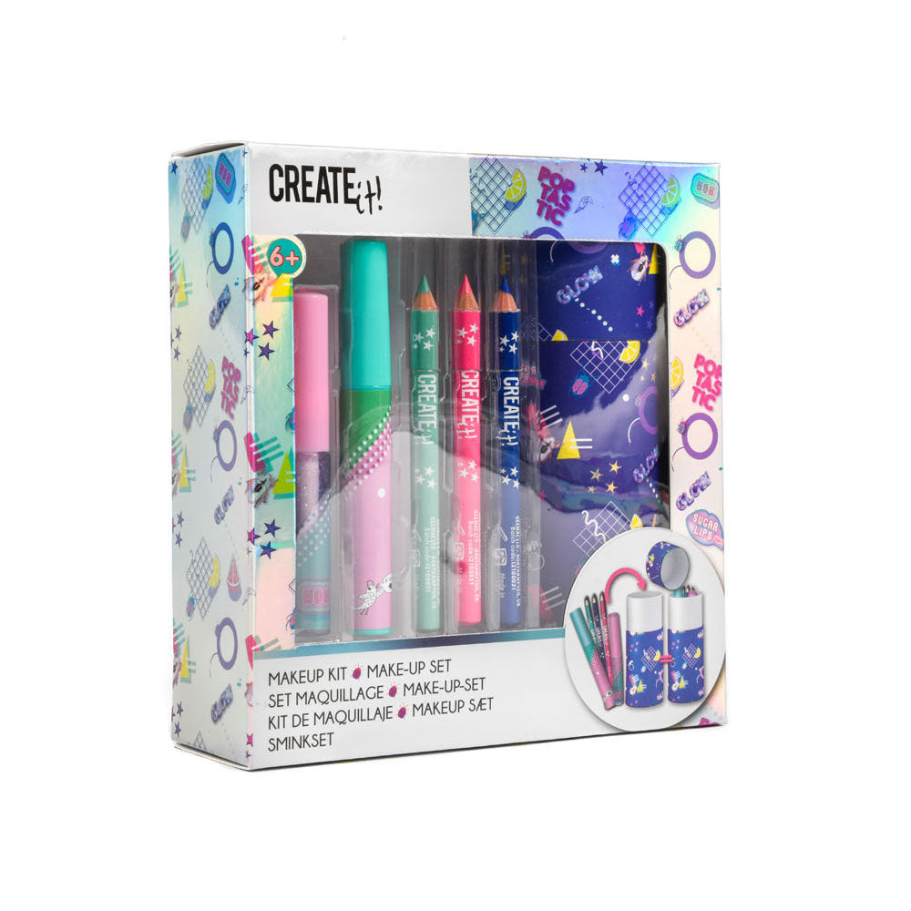 Erstelle es! Poptastischer Make -up -Set mit Speicherkocher