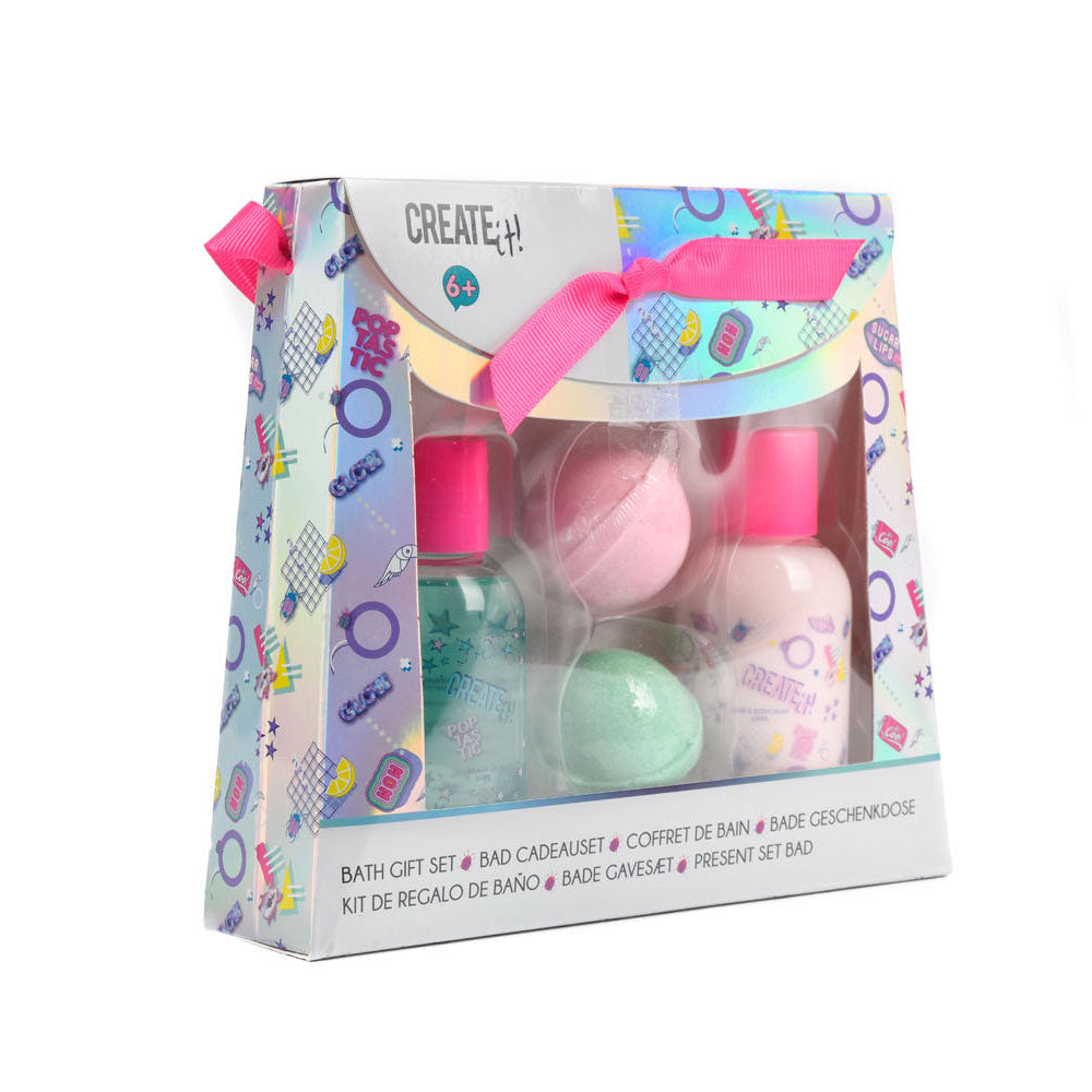 Erstelle es! Poptastisches Bade-Geschenkset