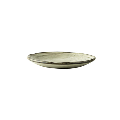 Dutch Rose Organic Teller 17cm creme 4St