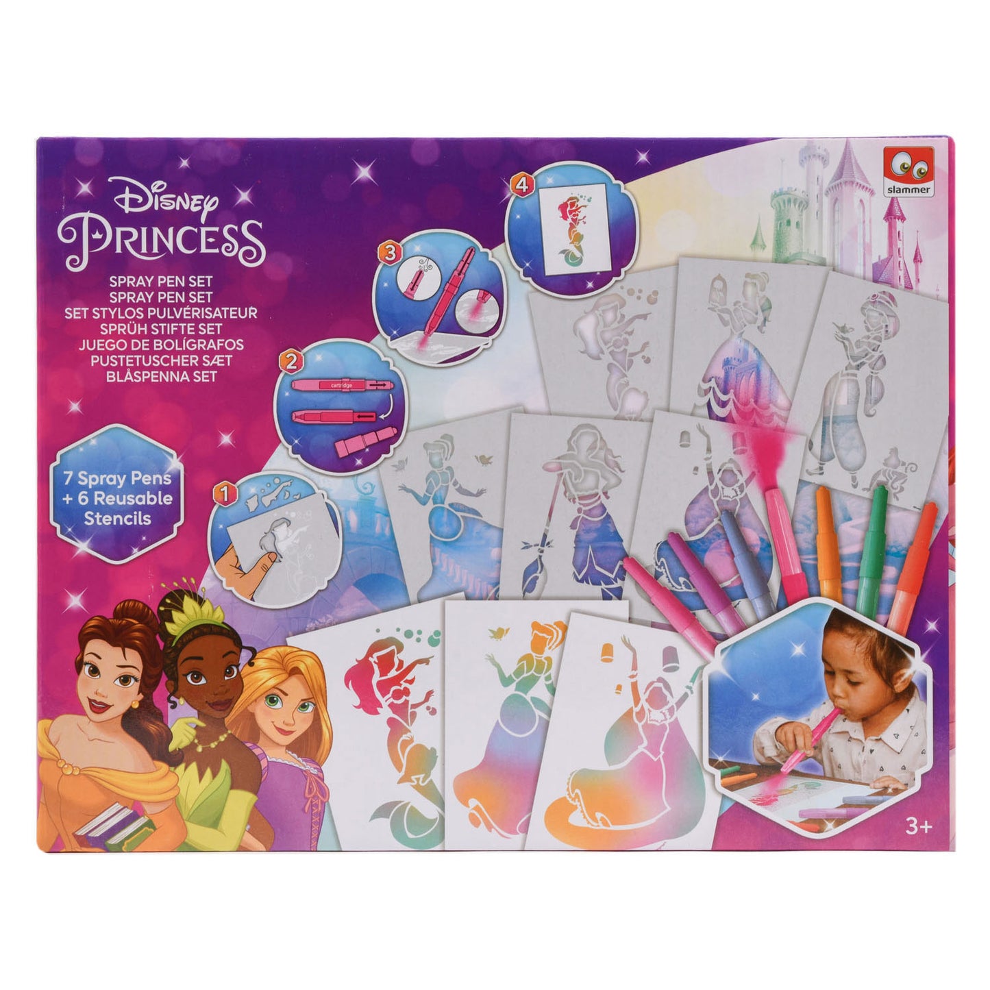 Disney Princess Blaaspenne Set