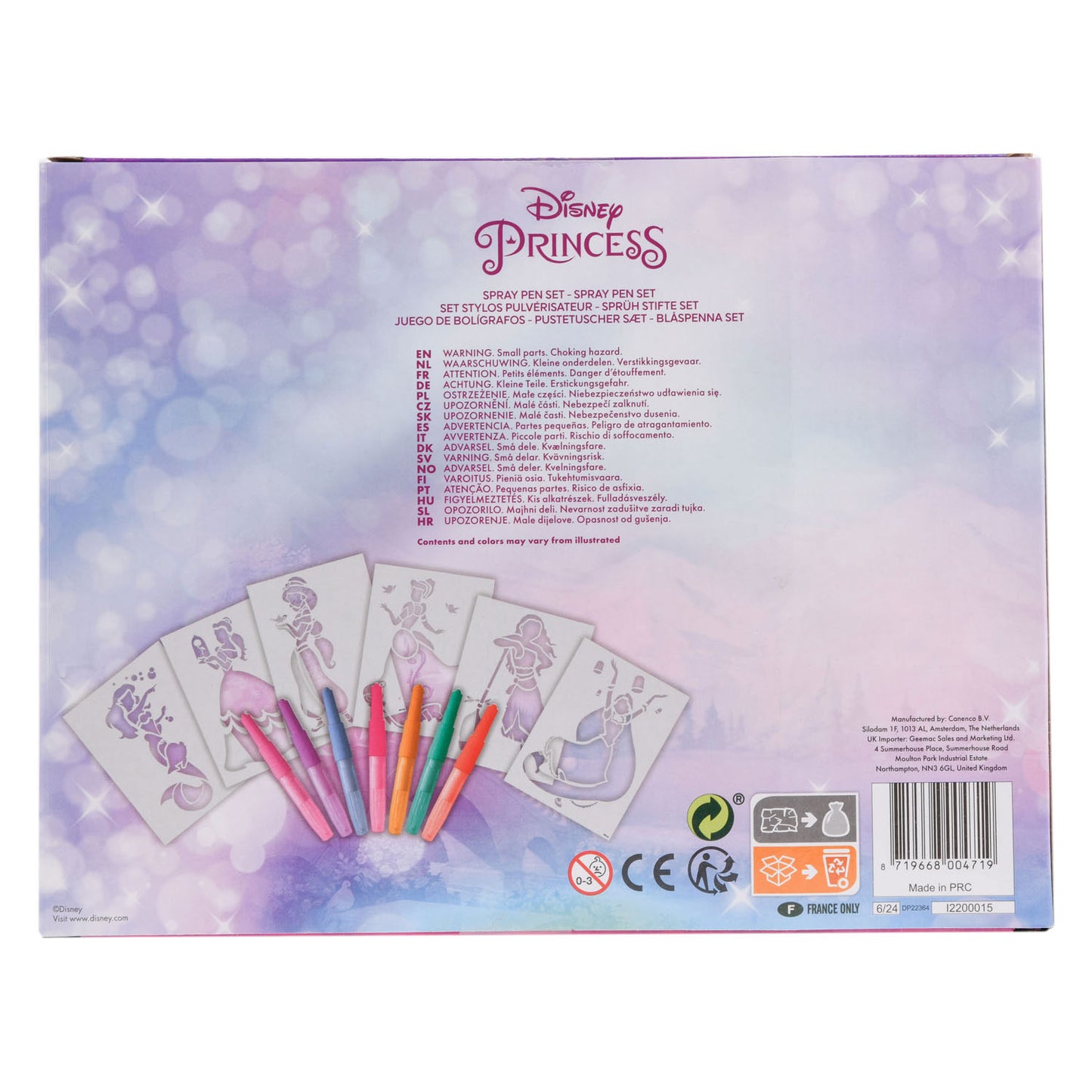 Canenco Disney Princess Blasstift-Set