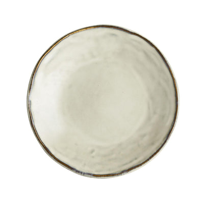 Dutch Rose Organic Teller 17cm creme 4St