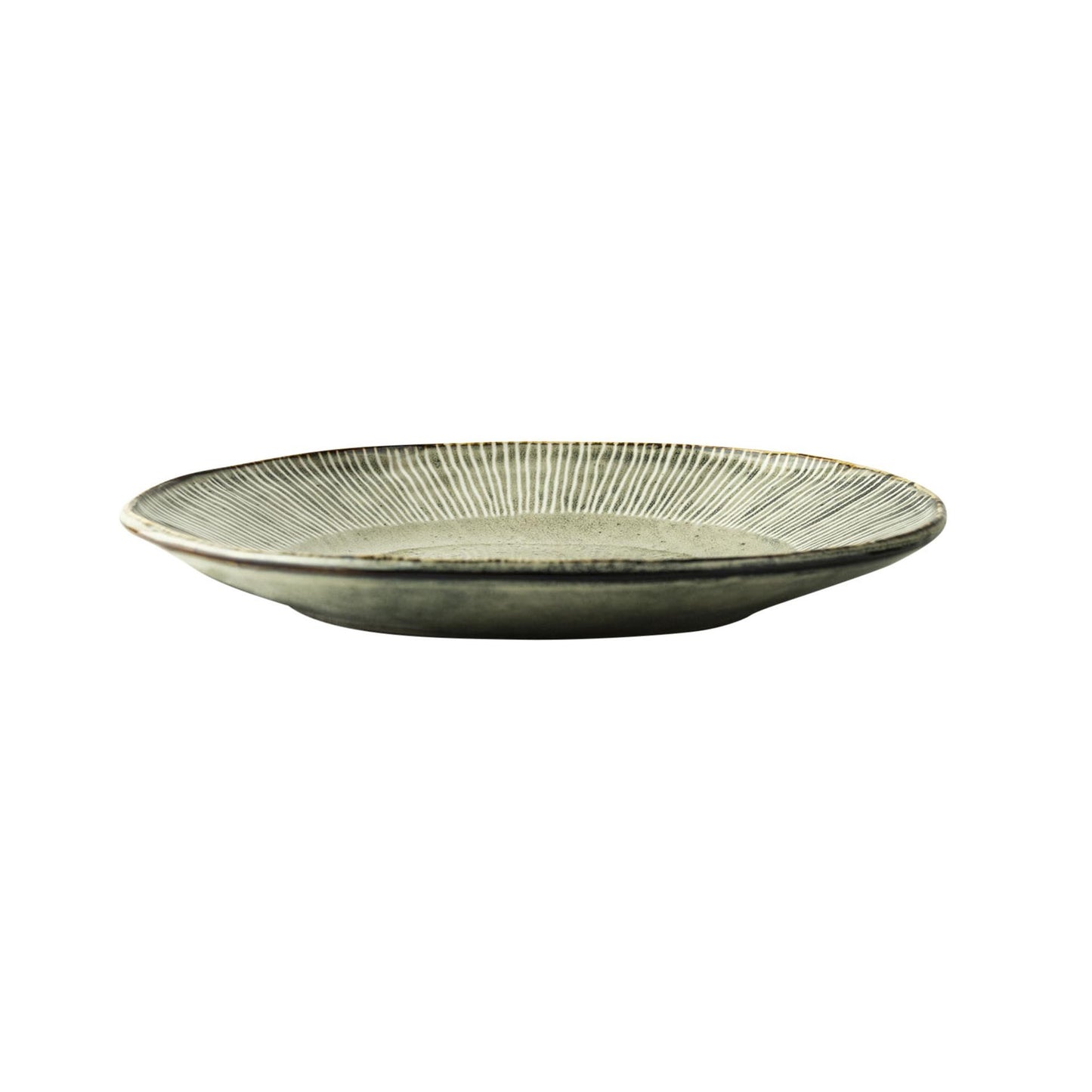 Dutch Rose Organic Teller 21,5cm grün 4 Stk