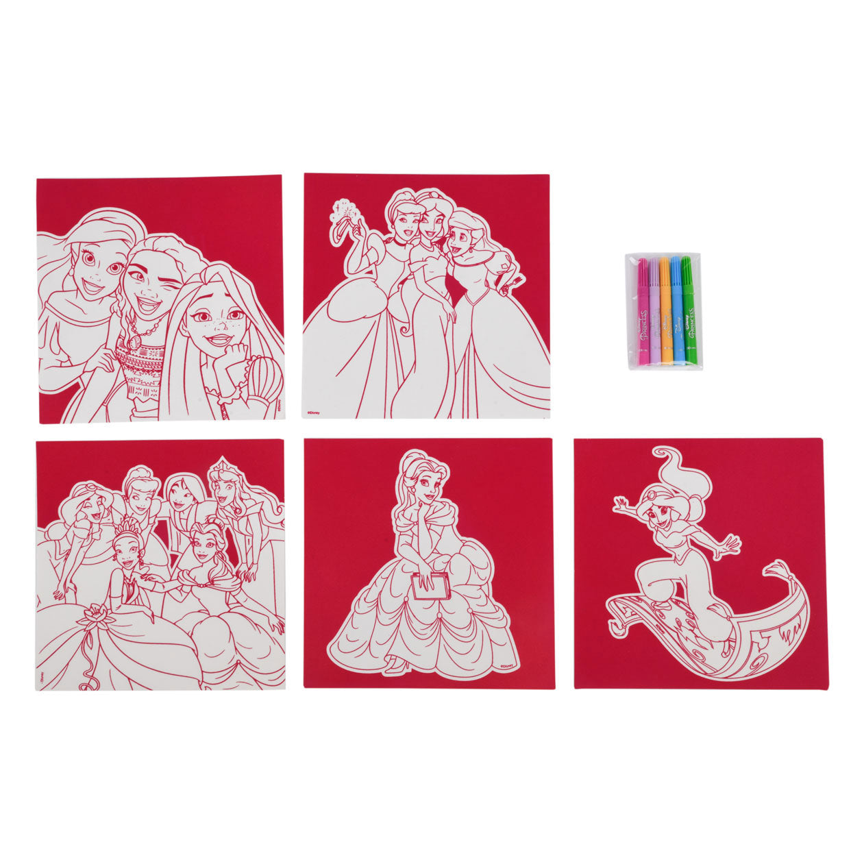 Disney Princess fühlte Farben, 5st.