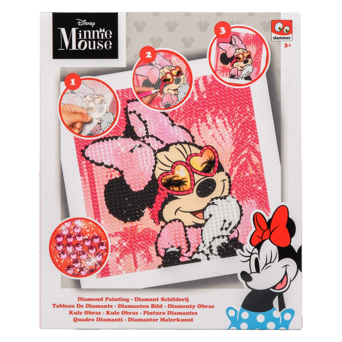 Minnie Maus Diamantmalerei Malerei