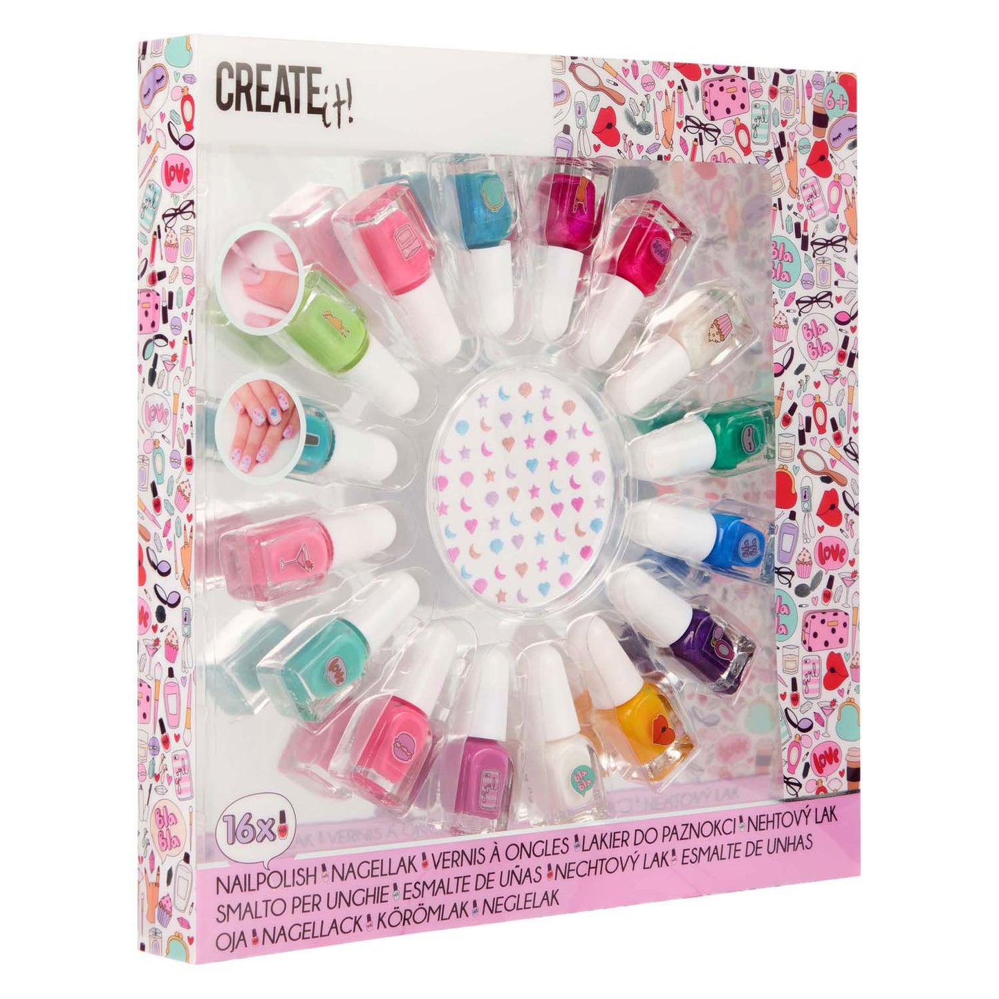 Canenco Beauty Nagellack Set, 16st.