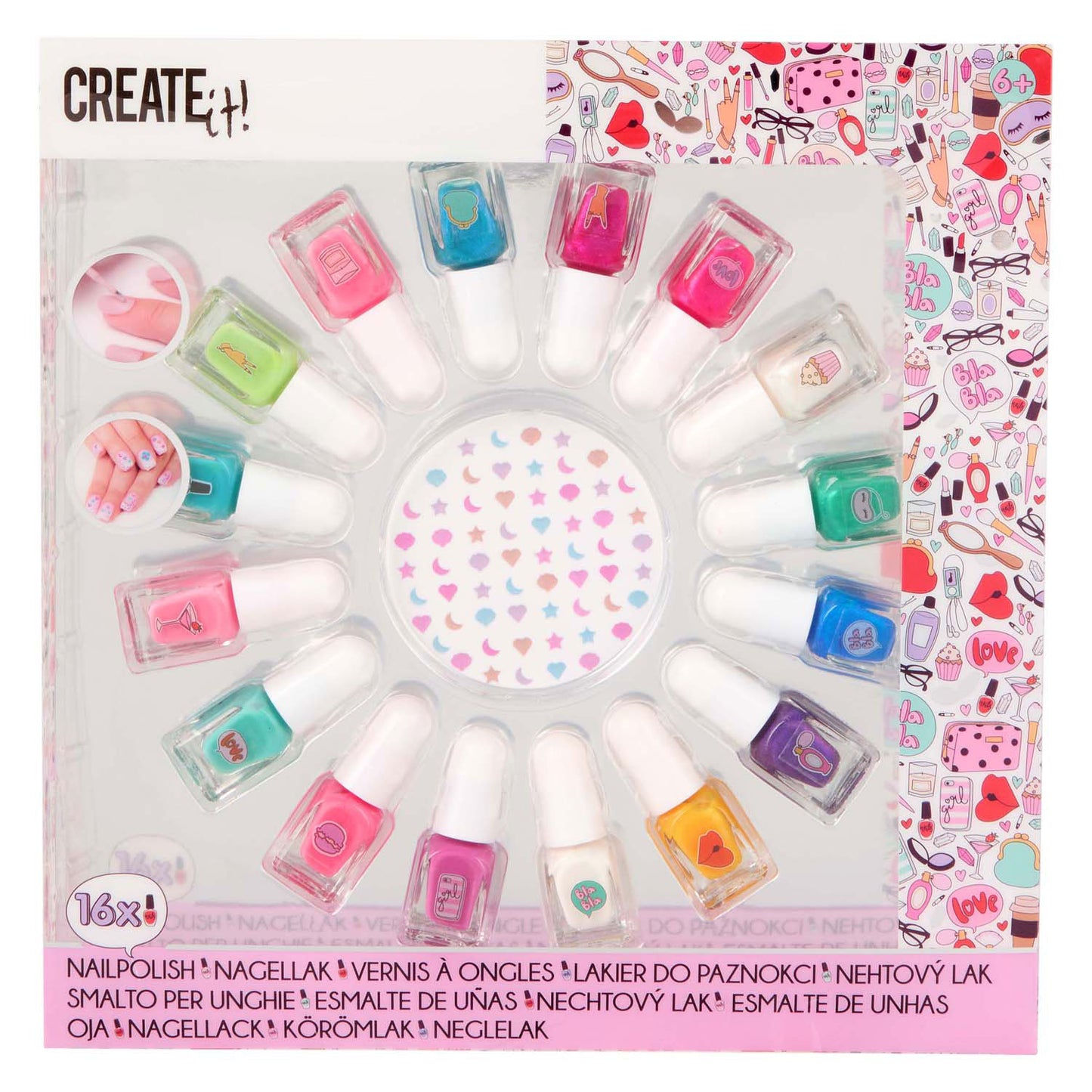 Canenco Beauty Nagellack Set, 16st.