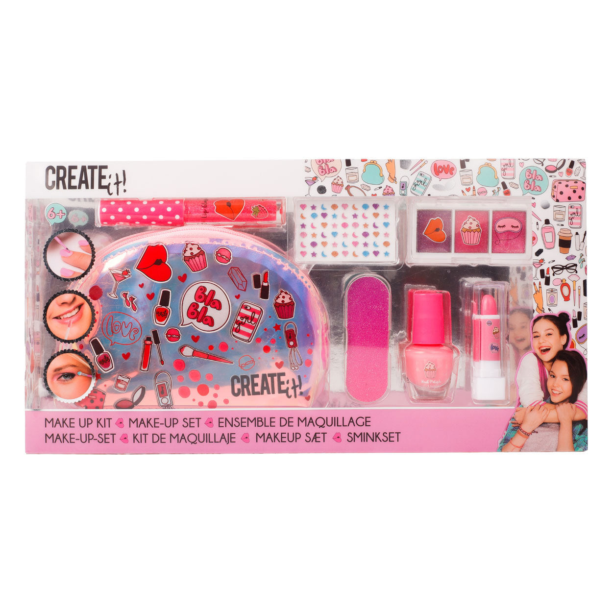 Canenco Beauty Make -up Set mit Tasche
