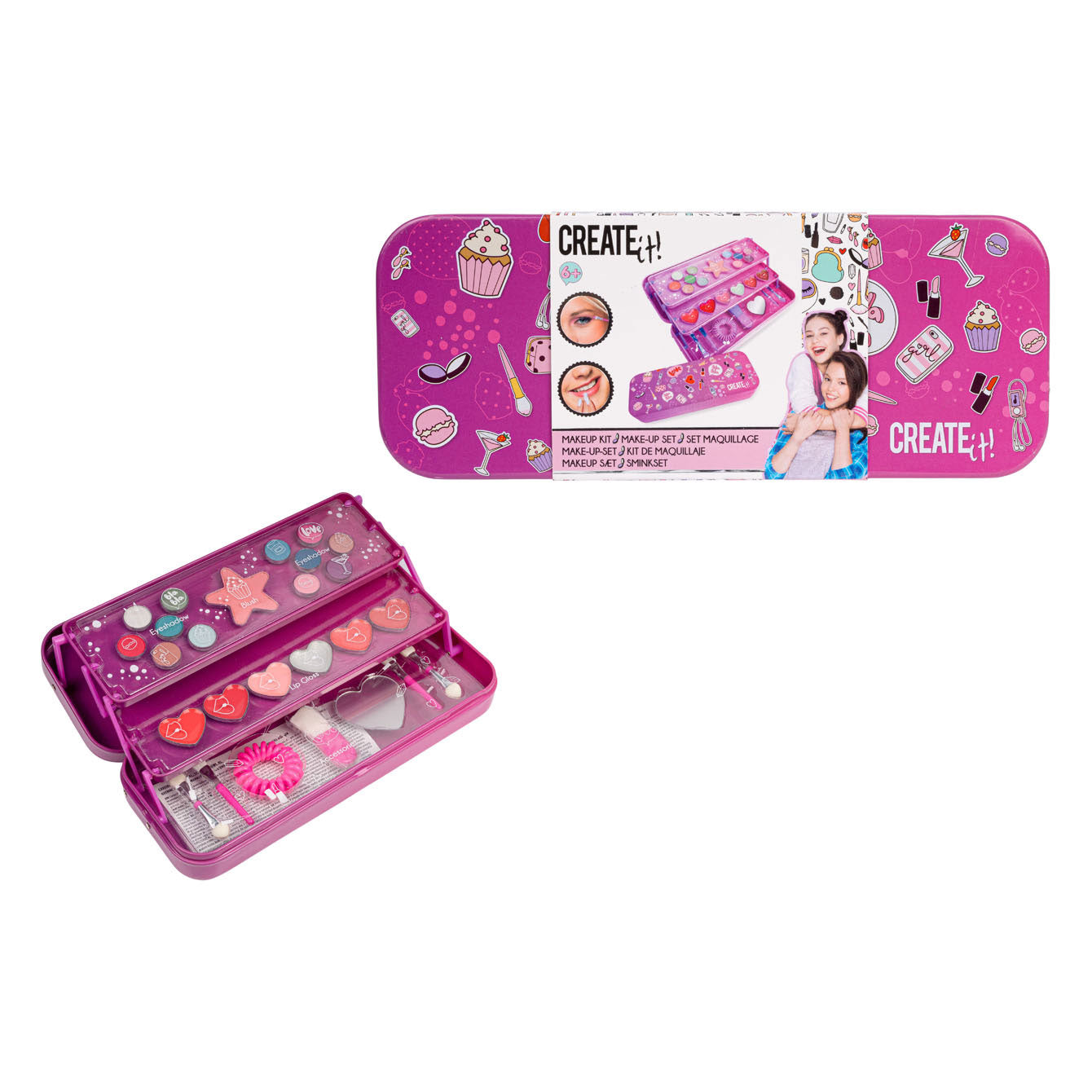Erstellen Sie es! Beauty 3-Layer Make-up kann