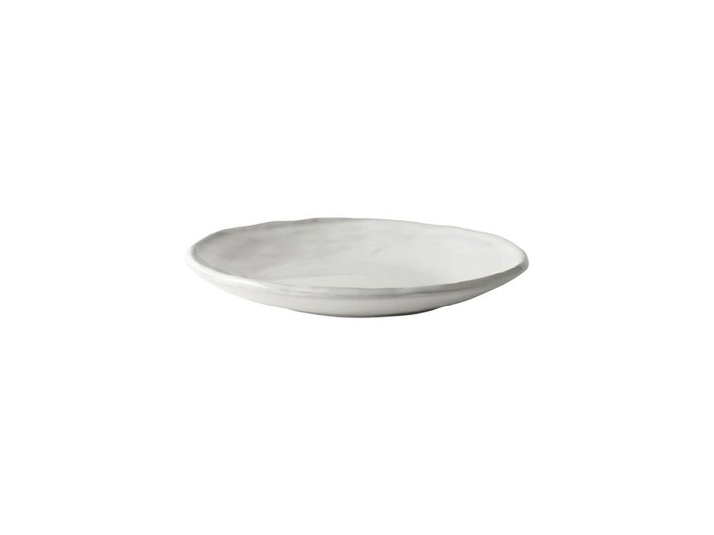 Dutch Rose Organic Teller 17cm weiß 4 Stk
