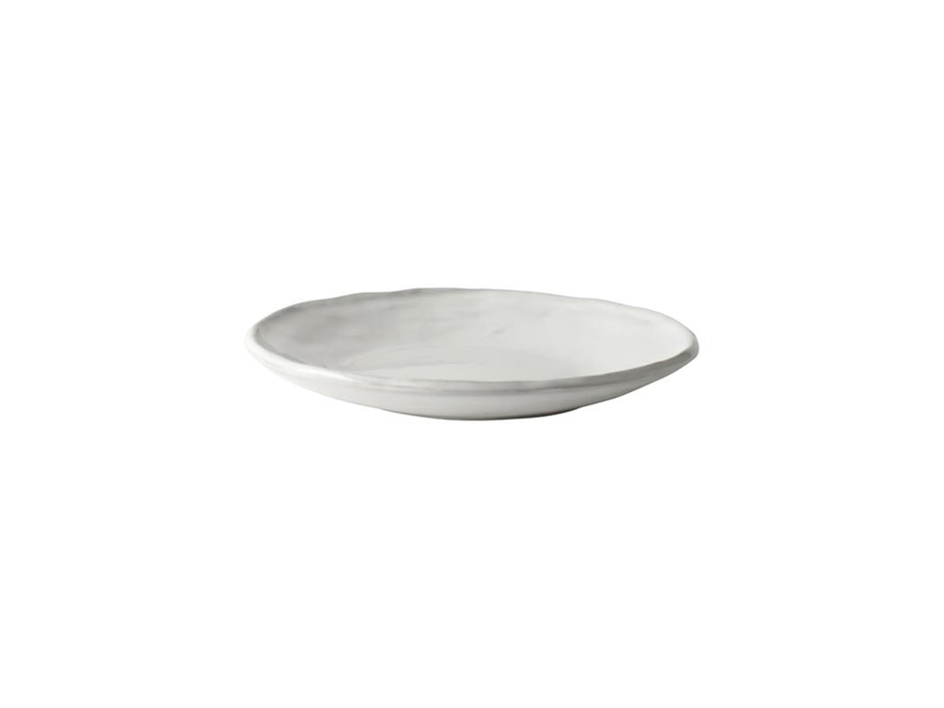 Dutch Rose Organic Teller 17cm weiß 4 Stk