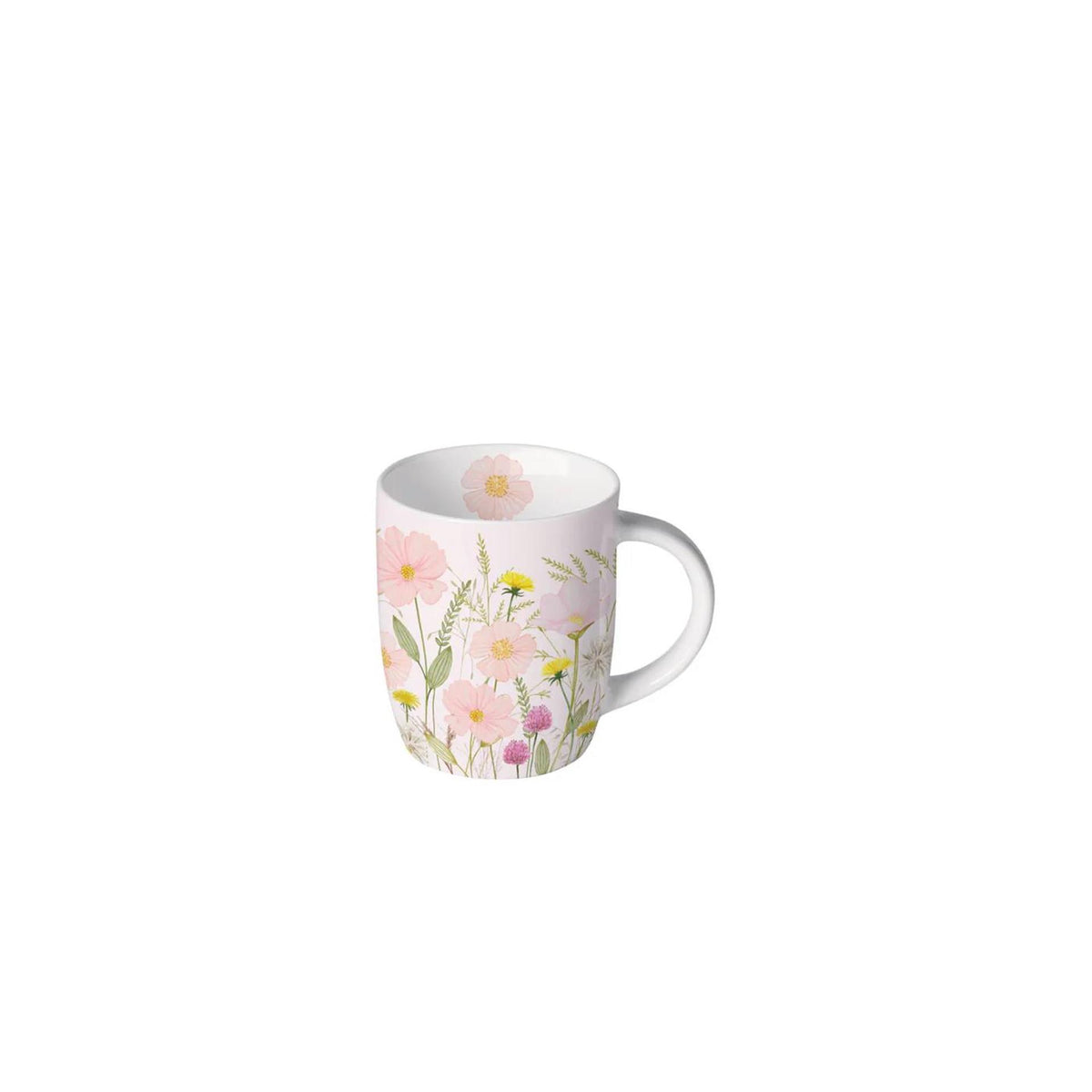 Ambiente Becher 0,2 l Pastellblumen rosa