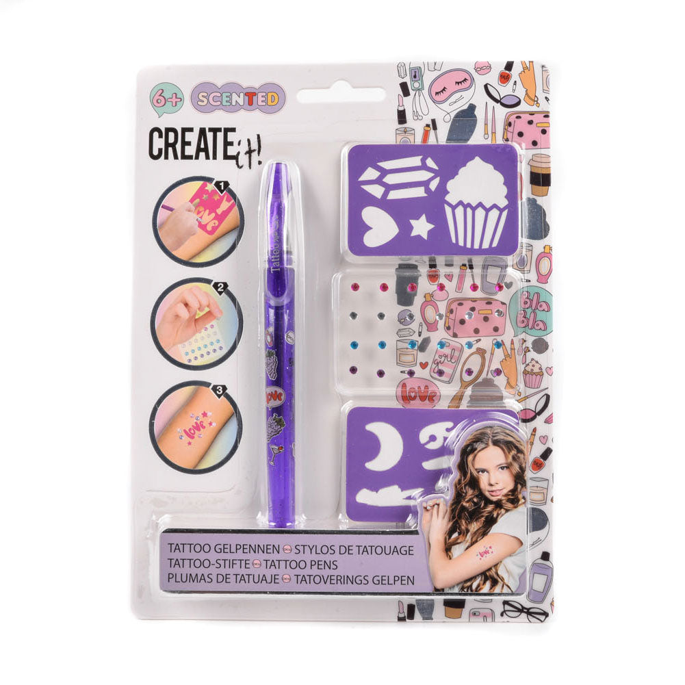 Erstelle es! Beauty-Tattoo-Set