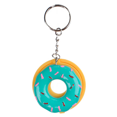 Erstelle es! Schönheitsschlüsselring Donut mit Lippenbalsam