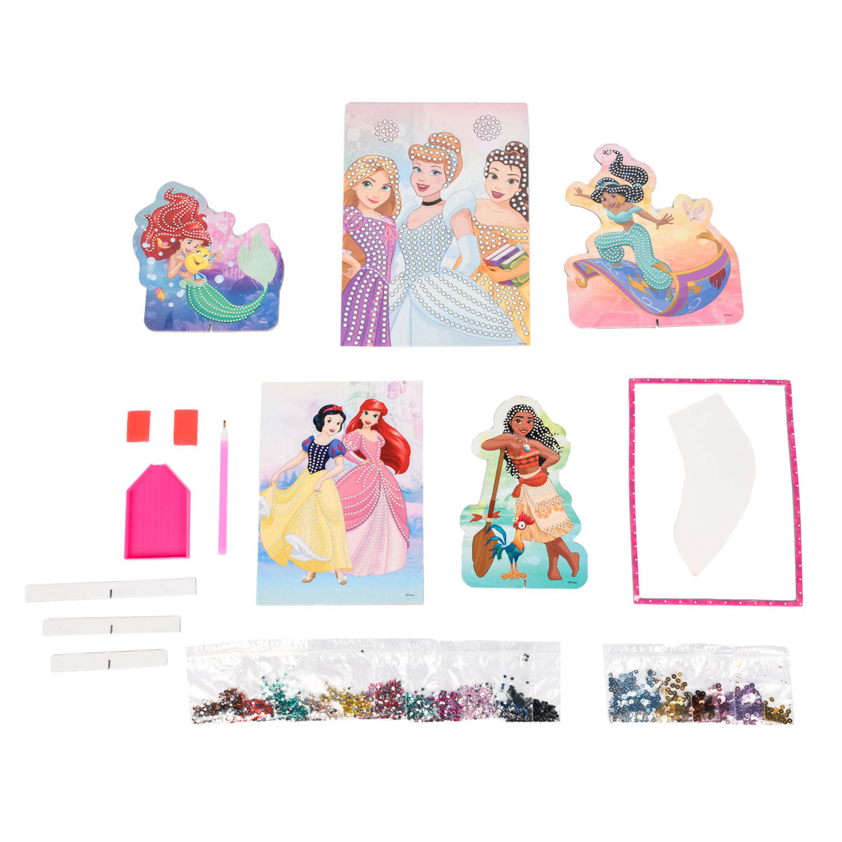 Disney Princess Diamond Painting und Glitzerkunst