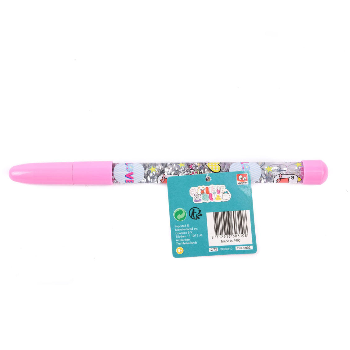 Canenenco Pen mit Wasserglitter