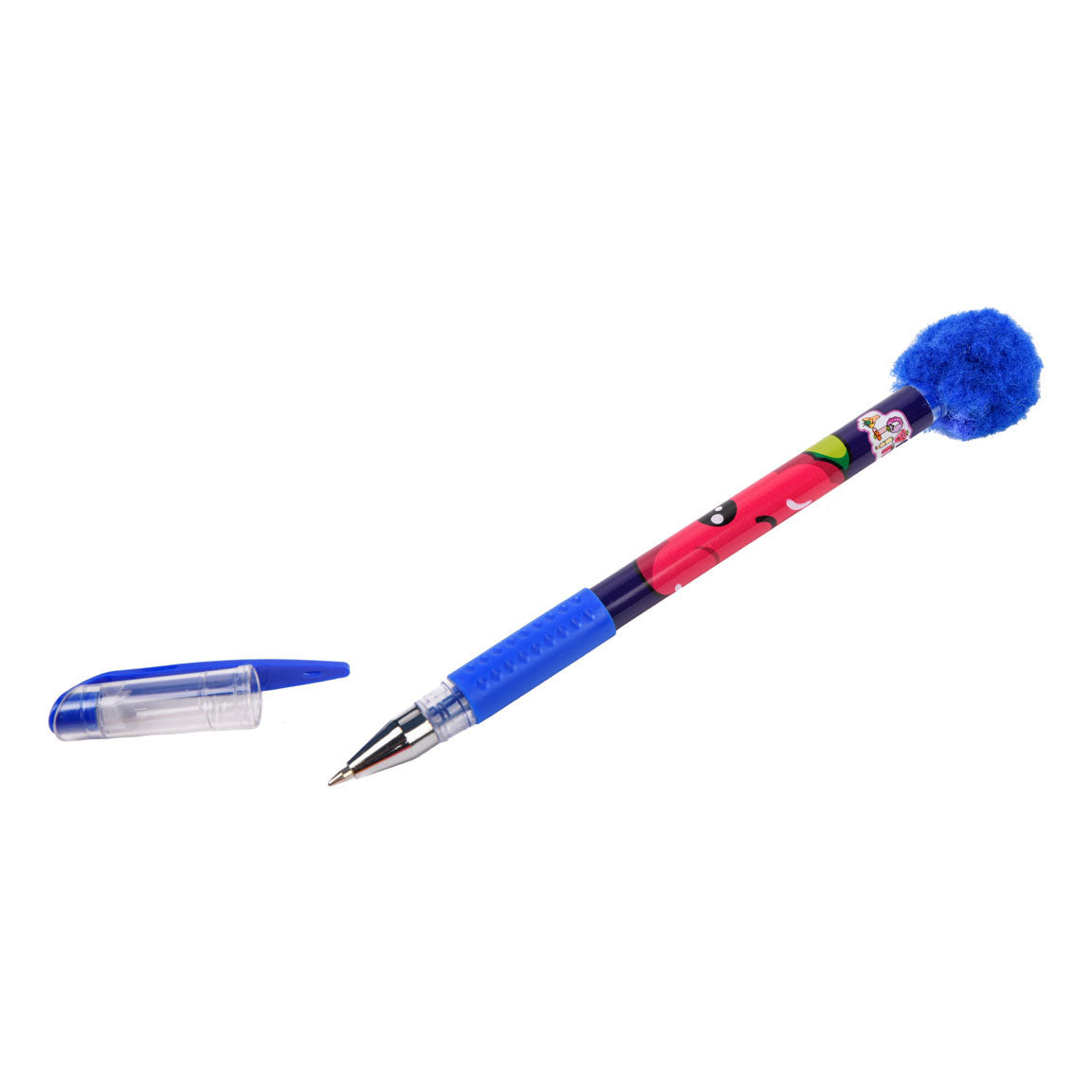 Fruity Squad Pompom -Gel -Stifte mit Duft, 12st.