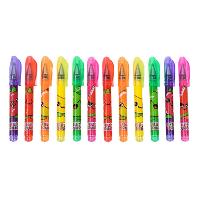 Canenco Fruity Squad Mini-Gelstifte mit Duft, 12 Stück.
