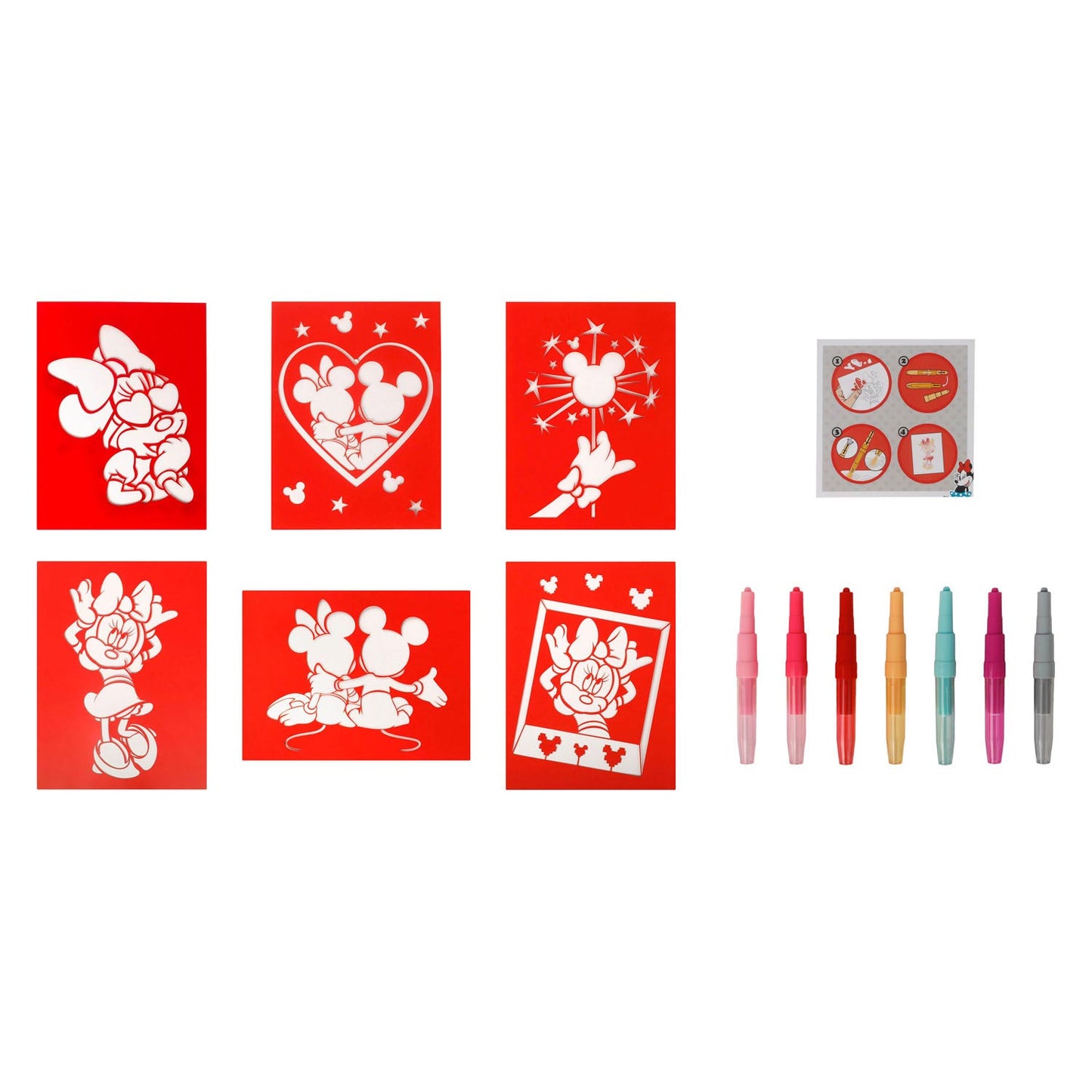 Minnie Mouse Blaaspissen Set