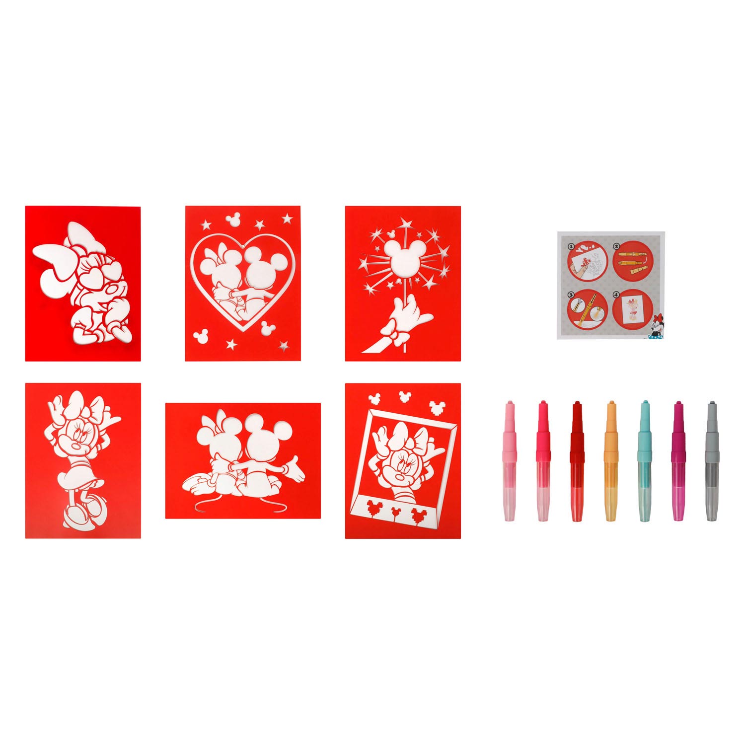 Minnie Mouse Blaaspissen Set