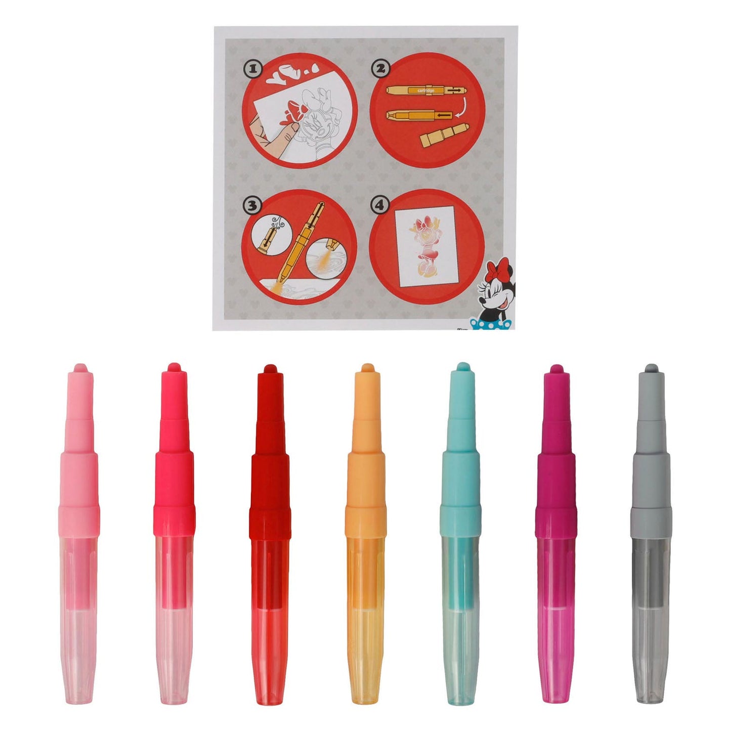 Minnie Mouse Blaaspissen Set