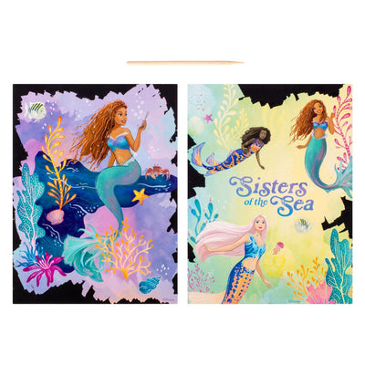 Die Little Mermaid Kraskunst -Poster